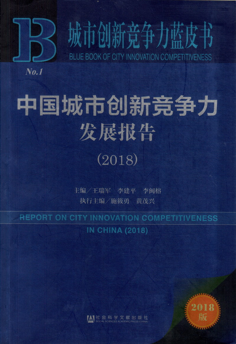 啊啊啊操屄喷水啊啊啊啊中国城市创新竞争力发展报告（2018）